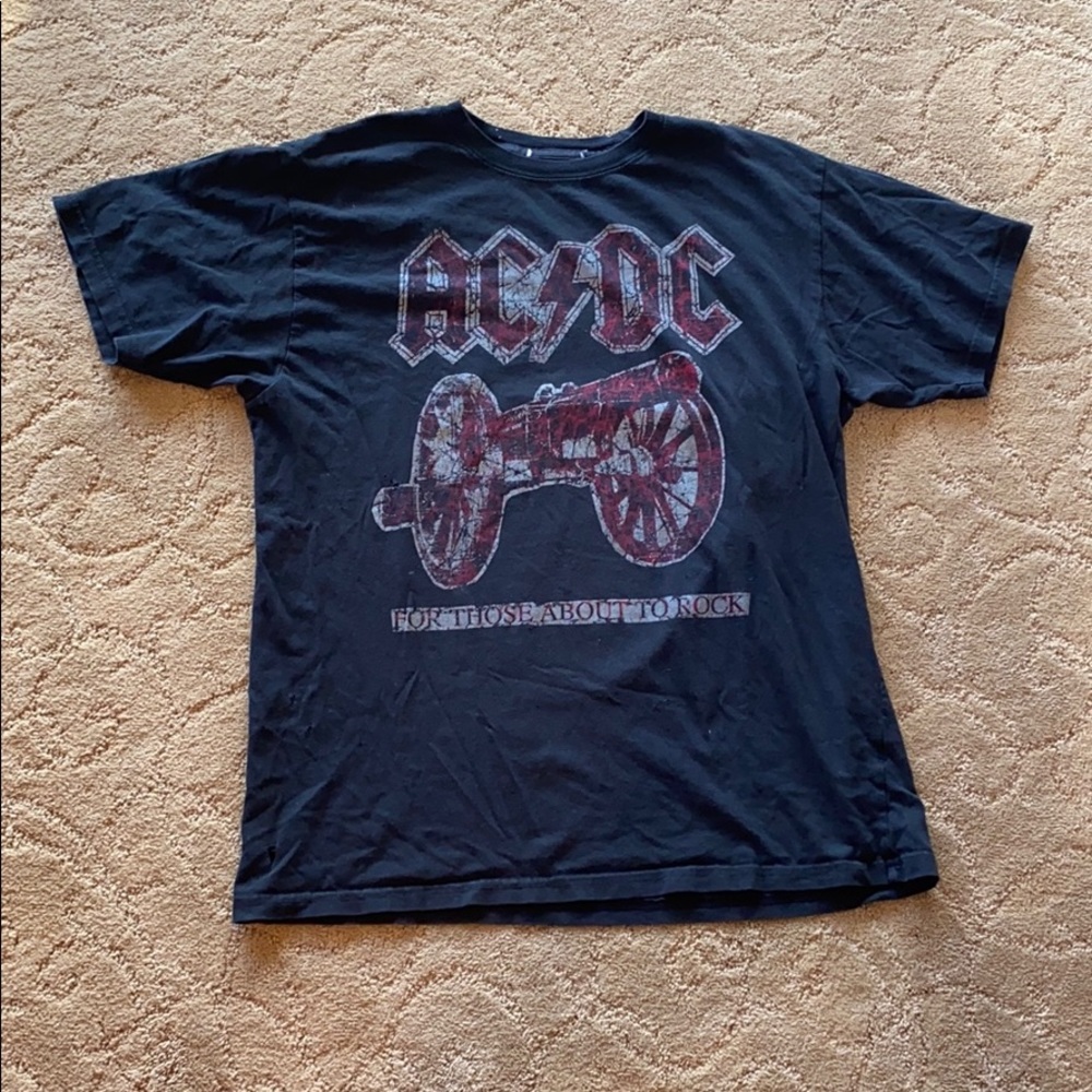 Brandy Melville AC/DC band tee